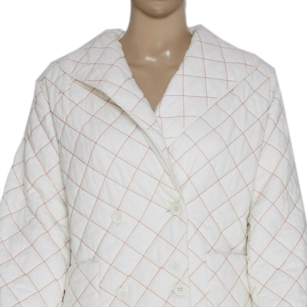 Polder Front Button Stitched Pattern Quilted Jack… - image 3